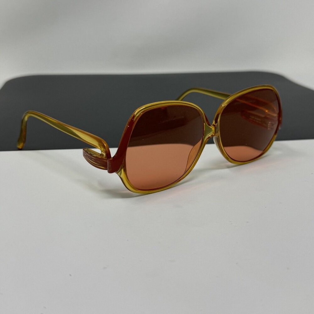 Terri Brogan Eyeglasses Optyl 8613 30 58 [] 11 Yellow Red Germany Retro